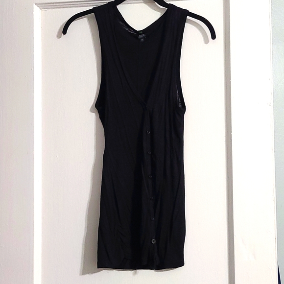 POOF! Sleeveless Cardigan - Picture 1 of 3